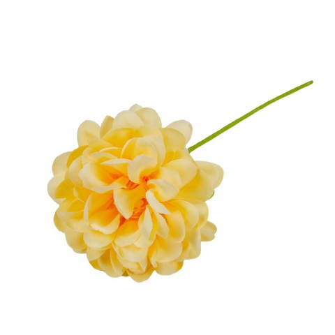 FIORE CON PISTILLI T.6CM GIALLO